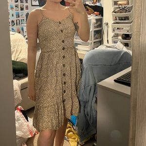Cheetah print dress